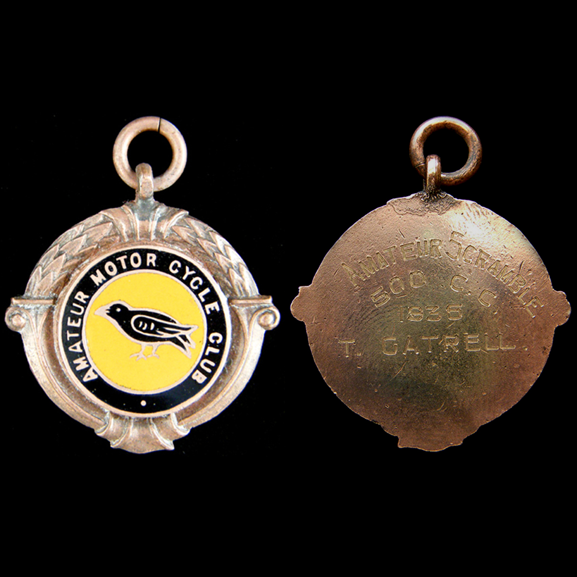 Amateur Motor Cycle Club Medallion